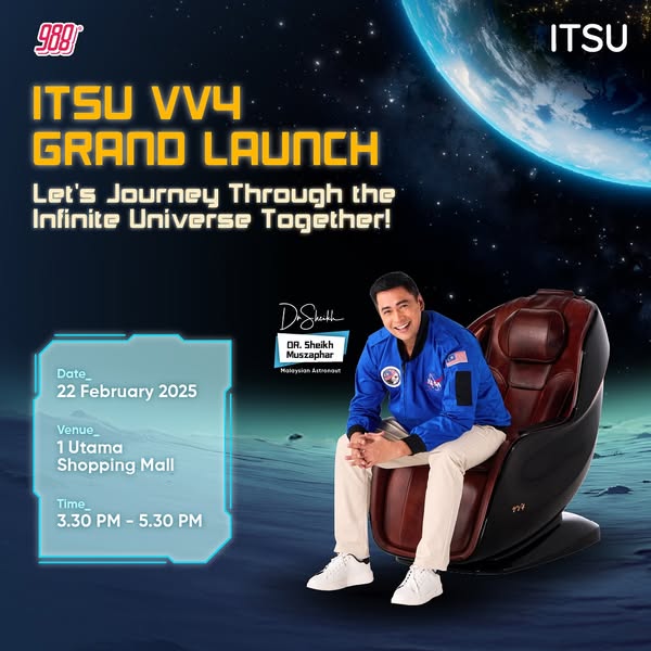 ITSU VV4 Space Pod Grand Launch – Experience the Infinite Universe!