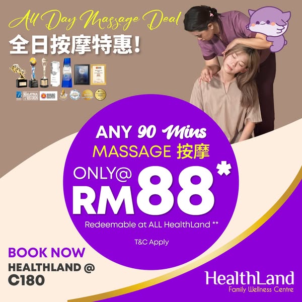 HealthLand is calling all stress heads — your escape starts now!
