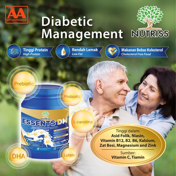 AA Pharmacy is here to help you take control of your health with Nutriss Essents DM