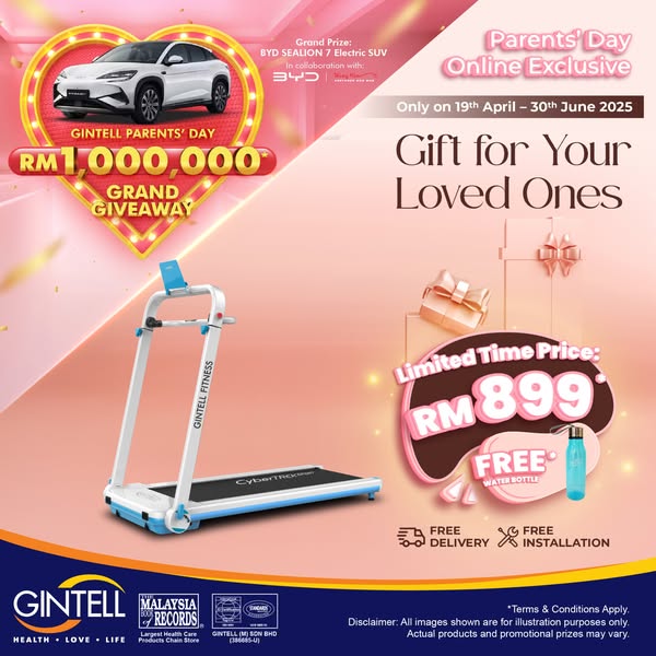 GINTELL is making it easier than ever to keep your parents healthy and moving 💪