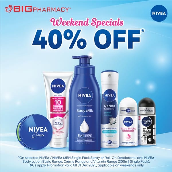 BIG Pharmacy is making your skincare routine more rewarding this weekend! 💙✨