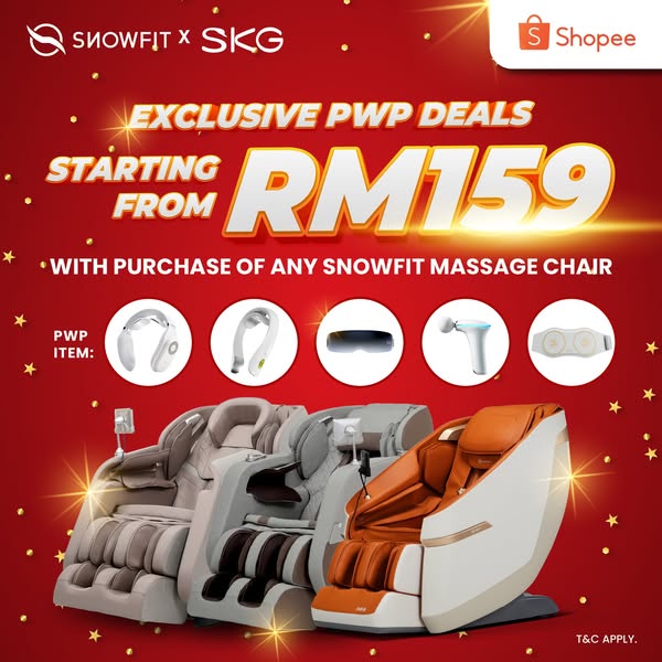 SnowFit brings you an exclusive Purchase-With-Purchase (PWP) offer you won’t want to miss 🎉💆‍♀️